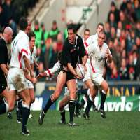 Zinzan BrookeMatch Against Wales (1997)