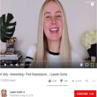 Lauren CurtisMake Up, Hair Tutorials on YouTube