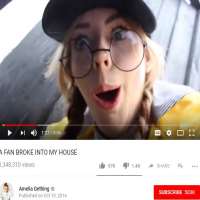 Amelia GethingLip Syncing Videos on Musical.ly, A Fan Broke into My  House Videos on YouTube