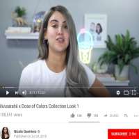 Nicole GuerrieroMake Up, Beauty Vlogger on YouTube