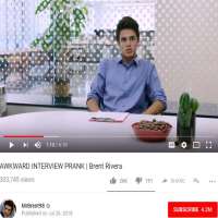 Brent RiveraGet fame from Funny Videos on YouTube