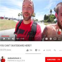 Andy SchrockSkateboa, Comedy on YouTube