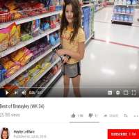 Hayley NoelleBratayley (YouTube Channel), Vlogs on YouTube