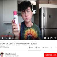 Miles McKennaDyeing My Leg Hair Purple (Video)