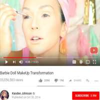 Kandee JohnsonMakeup Tutorials on Youtube
