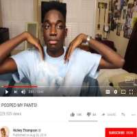 Rickey Thompson (YouTuber)I Pooped my Pants, Would You Rather Challenge Videos on YouTube