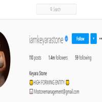 Keyara StoneIamkeyarastone (Instagram Account 2016)