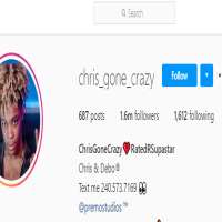 Chris Gone CrazyChris_gone_crazy (Instagram Account 2015)