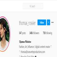 Thomas RossierThomas_rossier (Instagram Account 2016)