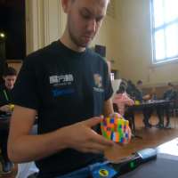 Mats ValkValk Cubing (YouTube Channel 2015), Rubik's cube solve puzzle in 5.55 seconds (2013) and 4.74 seconds (2016)