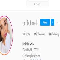 Emily DeMeloEmilydemelo (Insagram Account 2012)