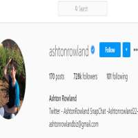 Ashton RowlandAshtonrowland (Instagram Account 2015)