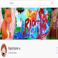 RaptorGamerRaptorGamer (YouTube Channel 2016)