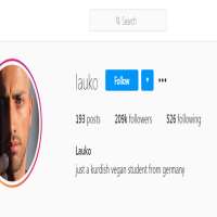 Lauko (Instagram Star)Lauko (Instagram Account 2016)
