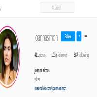 Joanna Simon (Instagram Star)Joanna Simon (Instagram Account 2012))