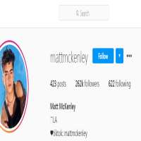 Matt McKenleyMattmckenley (Instagram Account 2016)