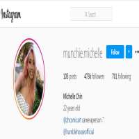Michelle ChinMunchie.michelle (Instagram Account 2018)