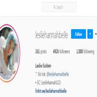 Leslie hannah belle instagram
