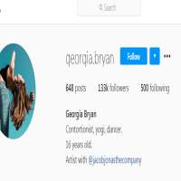 Georgia BryanGeorgia.bryan (Instagram Account 2015)