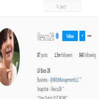 Lil EscoLilesco28 (Instagram Account 2019)