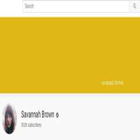 Savannah BrownSavannah Brown (YouTube Channel 2010)