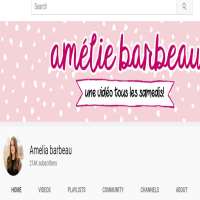 Amelie BarbeauAmelie Barbeau (YouTube Channel 2011), AmelieBarbeauVlogs (YouTube Channel 2013)