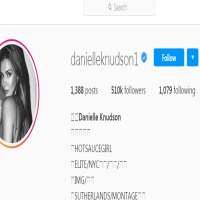 Danielle KnudsonDanielleknudson1 (Instagram Account 2012)