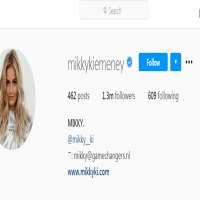 Mikky KiemeneyMikkykiemeney (Instagram Account 2015)