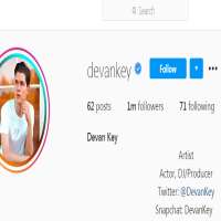 Devan KeyDevankey (Instagram Account 2015)