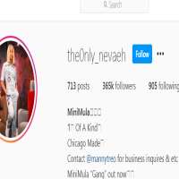 The0nly nevaehThe0nly_nevaeh (Instagram Account 2017)