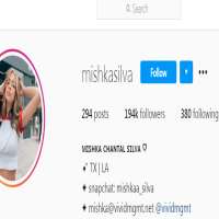 Mishka SilvaMishkasilva (Instagram Account 2017)