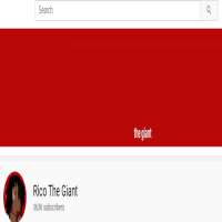 Rico The GiantRico The Giant (YouTube Channel 2016)