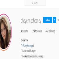 Cheyenne ChesneyCheyennechesney (Instagram Account 2015)
