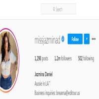 Jazmina DanielMissjazminad (Instagram Account 2013)