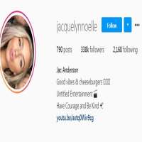 Jac AndersonJacquelynnoelle (Instagram Account 2014)