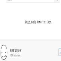 ConCrafterlaserluca (YouTube Channel 2011)