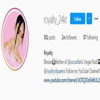 Royalty JohnsonRoyalty_24kt (Instagram Account 2016)