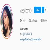 Cassie MartinCassieleann34 (Instagram Account 2013)