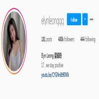 Elyn LeongElynleonggg (Instagram Account 2016)