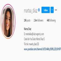 Marta DiazMartaa_diiaz (Instagram Account 2014)