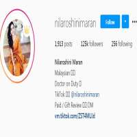 Nilaroshini MaranNilaroshinimaran (Instagram Account 2014)