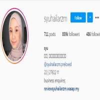 Syuhaila RzmSyuhailarzm (Instagram Account 2016)
