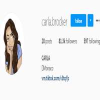 Carla BrockerCarla.brocker (Instagram Account 2015)