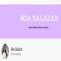 Mia SalazarMia Salazar (YouTube Channel 2018)