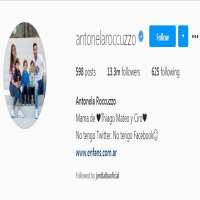 Antonela RoccuzzoAntonelaroccuzzo (Instagram Account 2013)