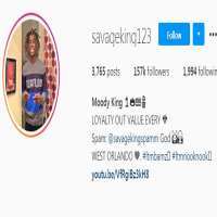 Savageking123Savageking123 (Instagram Account 2017)