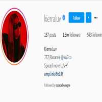 Kierra LuvKierraluv (Instagram Account 2017)