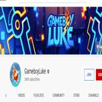 Luke Johnson (YouTuber)GameboyLuke (YouTube Channel 2013)
