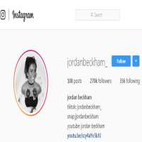 Jordan BeckhamInstagram