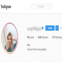 Ava PhillippeInstagram